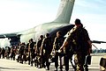 Image 2Australian engineers board the United States C-5 Galaxy aircraft which will transport them to Namibia (from History of the Australian Army)