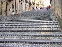 Scalinata di Santa Maria del Monte, Caltagirone (1606)