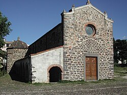 A ilesia de Sant Antonio en Orosei