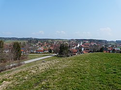 Eberfing seen from the west