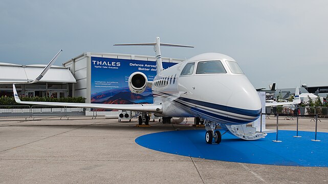 Gulfstream G280 (reg. N280GD, c/n 2004) at Paris Air Show 2013.