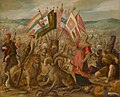 Battle of Braşov (1603): Different flags captured by Giorgio Basta