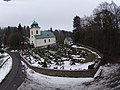 Kostel Nejsvětější Trojice se hřbitovem