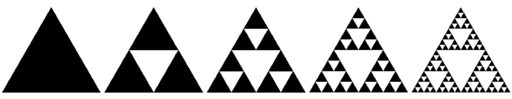 The evolution of the Sierpinski triangle