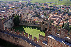 Skyline of Soave