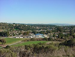 Soquel as seen from a hilltop in Anna Jean Cummings Park