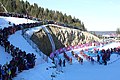 Blick ins Biathlon-Stadion