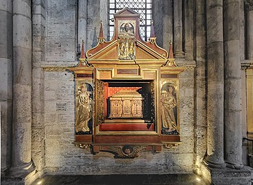 Armoire de la châsse de sainte Victoire et saint Aciscle