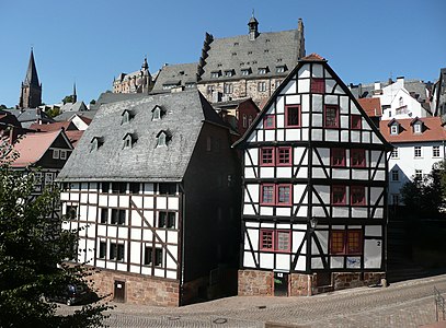 Timber frame houses in Marburg, Hesse, Germany, 39th place at WLM 2013