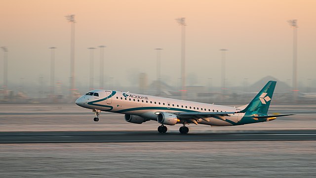 Air Dolomiti Embraer 195LR (ERJ-190-200LR) (reg. I-ADJR, msn 19000595) at Munich Airport (IATA: MUC; ICAO: EDDM).