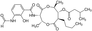 Strukturformel von Antimycin A3