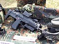 An MP7A1 on display as part of Germany's IdZ modernization program.