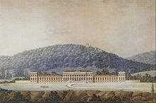 Le Château de Weilburg (Baden) en 1820