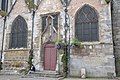 Porte de la façade nord de l'église