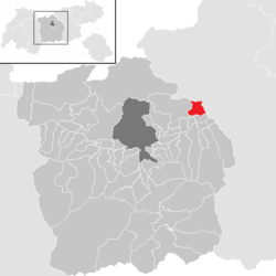 Gnadenwald – Mappa