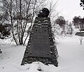 The Hans Aasen memorial column