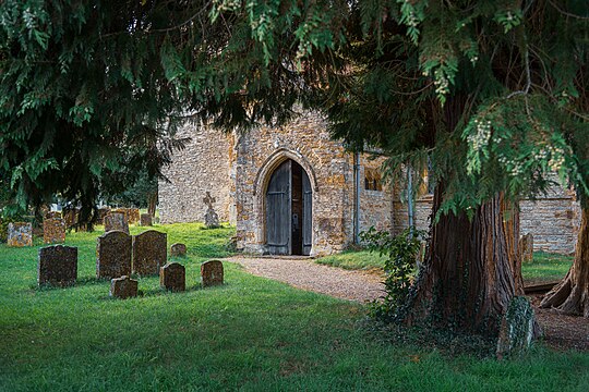 The Most Holy Trinity Church, Hinton-in-the-Hedges, 2023.