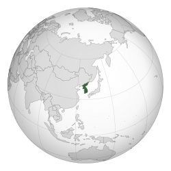 Territory of Joseon after Jurchen conquest of King Sejong