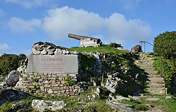 Le sommet du site du Rocher.