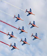 La patrouille de France en 2011.