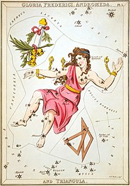 Carta 5: Gloria Frederici, Andromeda, i Triangula[9]