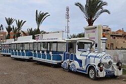 Touristic train in Monastir