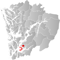 Fjelbergs kommun i Hordaland fylke.