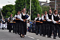 Défilé du Bagad Eostiged ar Menez (Plomodiern) lors du festival de Cornouaille 2013 le dimanche 28 juillet 2013 dans les rues de Quimper 2.