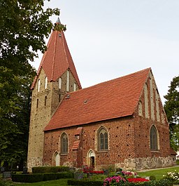 Kyrka i Stäbelow.