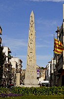 Monument als castellers (Valls)