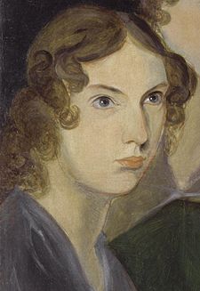 A escritora britanica Anne Brontë, en un retrato de su chermano Branwell Brontë.