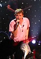 Nick Carter performing at Unbreakable Tour Concert, Montreal, Canada 5 Aug. 2008.