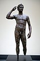 Image 8The Victorious Youth (c. 310 BC) is a rare, water-preserved bronze sculpture from ancient Greece. (from Ancient Greece)