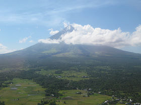 Mayon in 2010