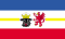 Description de l'image Flag of Mecklenburg-Western Pomerania (state).svg.