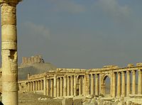 The Ancient Roman town Palmyra in Syria Author: High Contrast