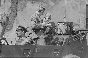 NARA copy #41 The radio car of the command post