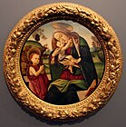 Sandro Botticelli, Tempera pada panel, 1490–1500