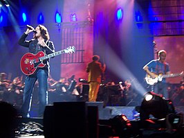 Tears for Fears: Roland Orzabal (links) en Curt Smith (rechts) in Hannover, Duitsland, 2008