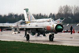 Le MIG-21 soviétique