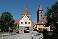 Ortsansicht von der Altmühlbrücke