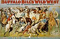 An 1899 poster of Buffalo Bill's Wild West and Congress of Rough Riders of the World