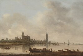 Blick auf Emmerich, 1645, Cleveland Museum of Art