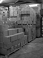 K&M, KIWI Shoe Polish boxes Warehouse Storage 1972