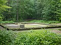 Kleinkastell Holzheimer Unterwald, Gesamtansicht, Strecke 4, Taunus- und Wetteraulinie, Hessen.