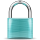 Turquoise padlock