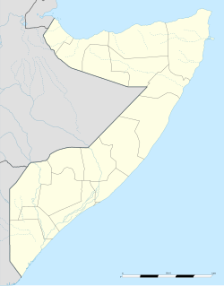 Saakow is located in Somalia