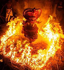 Theyyam de Thee Chamundi.