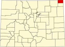 Koartn vo Sedgwick County innahoib vo Colorado