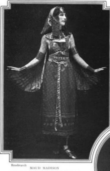 Maud Madison, from a 1916 publication.